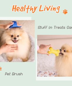 14Pcs New Puppy Gift Basket, Welcome Puppy Starter Kit, Dog Toy Gift Basket for Small Puppies, Interactive Dog Toys Bundle Dog Essentials for Birthday Christmas