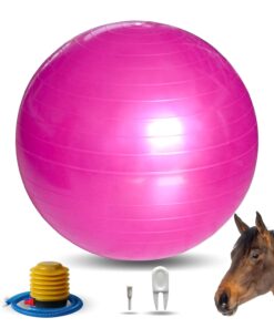 17 Inch Horse Play Balls Anti-Burst Herding Ball for Horse Mega Equine Ball for Play Training Horses Soccer Balls