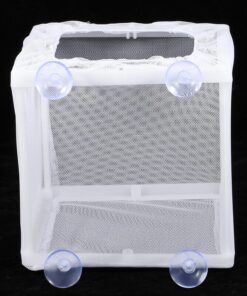 2 Pack Fish Incubator Mesh Box Aquarium, 6.3