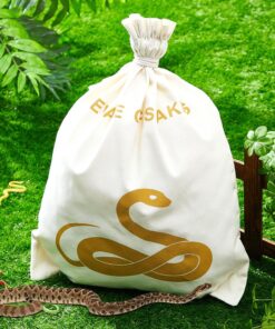 2 Pcs Snake Reptile Bag with Drawstring 20 x 28 Inch Snake Hunting Sack Pouches with Sewn Bottom Corners for Capturing Moving Transporting Hunting Catching Reptile Small Animal