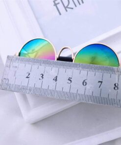 2pcs Random Color Small Cat Kitten Glasses Pet Glasses Dog Sunglasses Pet Supplies Kittens Pet Sunglasses 3 cm/1.1 Inch Cosplay Costume Photos Props
