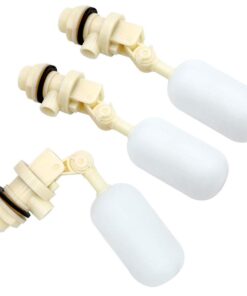 3 Pack Float Valve with Adjustable Arm Stable Water Float Valve Shut Off 1/2