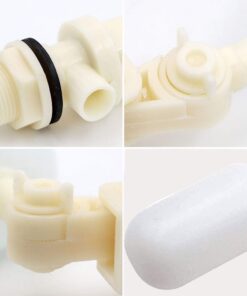 3 Pack Float Valve with Adjustable Arm Stable Water Float Valve Shut Off 1/2