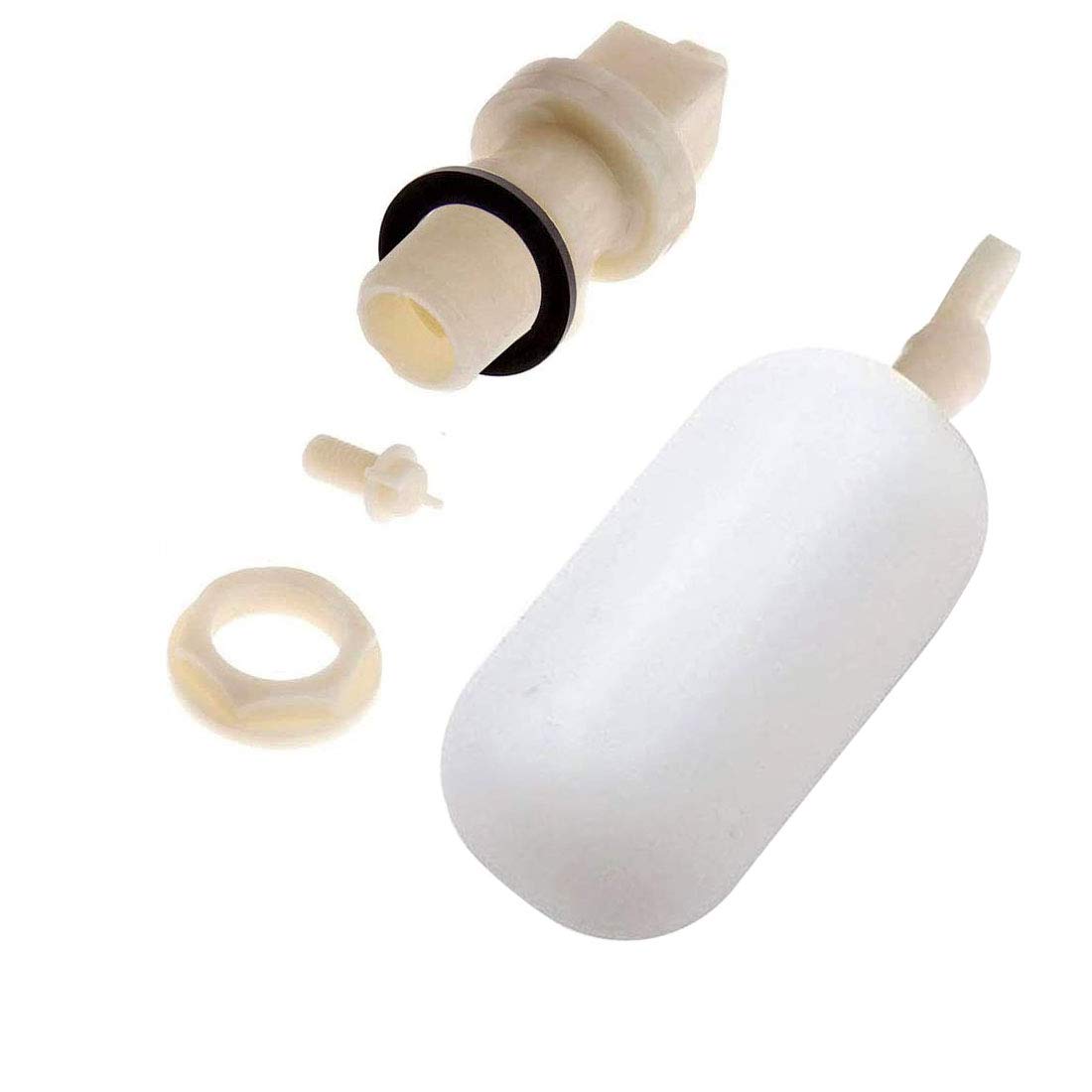 3 Pack Float Valve with Adjustable Arm Stable Water Float Valve Shut Off 1/2" Float Ball Valve for Horse Cattle Goat Pig Dog
