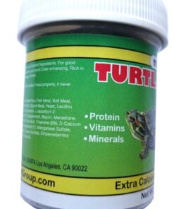3 Pack Turtle Deluxe Food Extra Calcium Shell Protein Vitamin Aquatic Aquarium