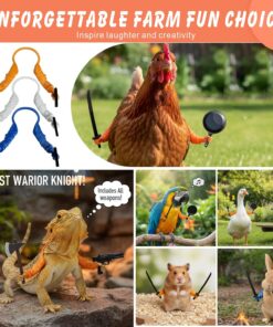 3PCS 3D Printed Chicken Arm to Put on Chickens, 16PCS Funny Chicken Hands Neck Toy Costume Accessories, Costumes for Chickens to wear