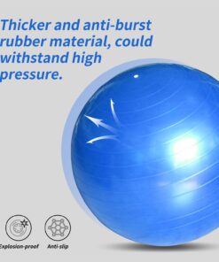 40 Inch Horse Play Balls, Herding Ball for Horses Goats-Mega Equine Ball Horse Soccer Balls for Play Training -Blue
