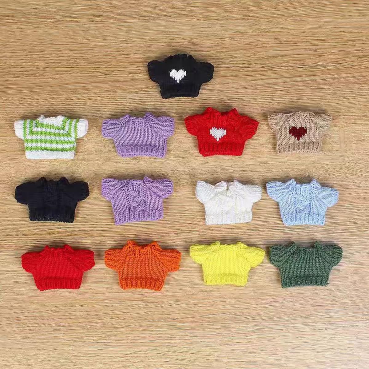 4PCS Hamster Clothes, Cute Small Animal Sweaters for Real Pets, Cute Mini Rat Holiday Costume Party Clothes, for Fun, Photos