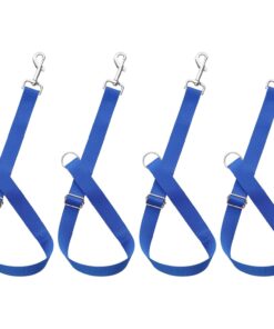4Pcs Horse Bucket Strap Hangers Adjustable Nylon Straps Hanging Feed Tack for Hay Nets Water Buckets Horse Suppliers
