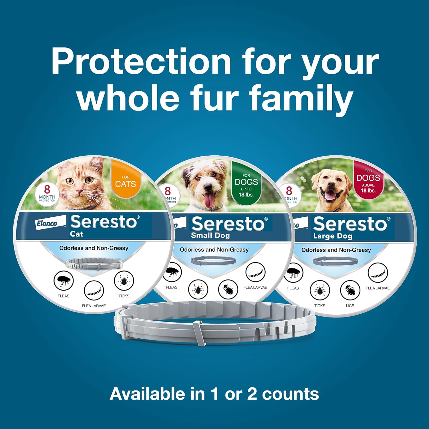 Seresto Cat Vet-Recommended Flea & Tick Treatment & Prevention Collar for Cats | 8 Months Protection - Ảnh 5