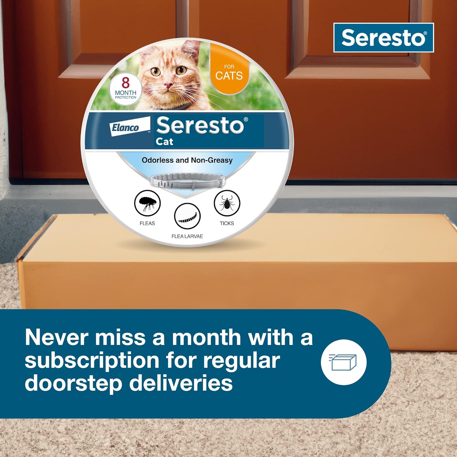 Seresto Cat Vet-Recommended Flea & Tick Treatment & Prevention Collar for Cats | 8 Months Protection - Ảnh 7