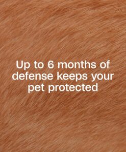 ADAMS Flea & Tick Collar Plus for Dogs & Puppies, 12 Months Protection Against Flea Infestations, Kills Fleas & Ticks, Repels Mosquitoes for Up to 6 Months (Excl. California),...