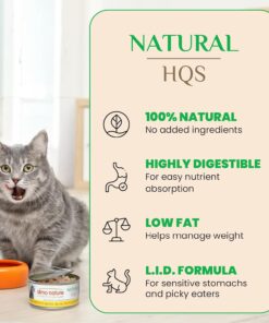 almo nature HQS Variety Pack -Grain Free, Additive Free, L.I.D. Formula, Highly Digestible - 5.29-oz Pack of 6