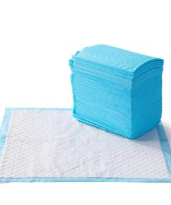 Amazon Basics Super Absorbent Dog and Puppy Potty Pads, Leak-Proof 5-Layer Design with Quick-Dry Surface for Housebreaking, Heavy Duty Absorbency, X-Large, 28 x 34 Inch, Blue &...