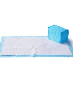 Amazon Basics Super Absorbent Dog and Puppy Potty Pads, Leak-Proof 5-Layer Design with Quick-Dry Surface for Housebreaking, Heavy Duty Absorbency, X-Large, 28 x 34 Inch, Blue &...