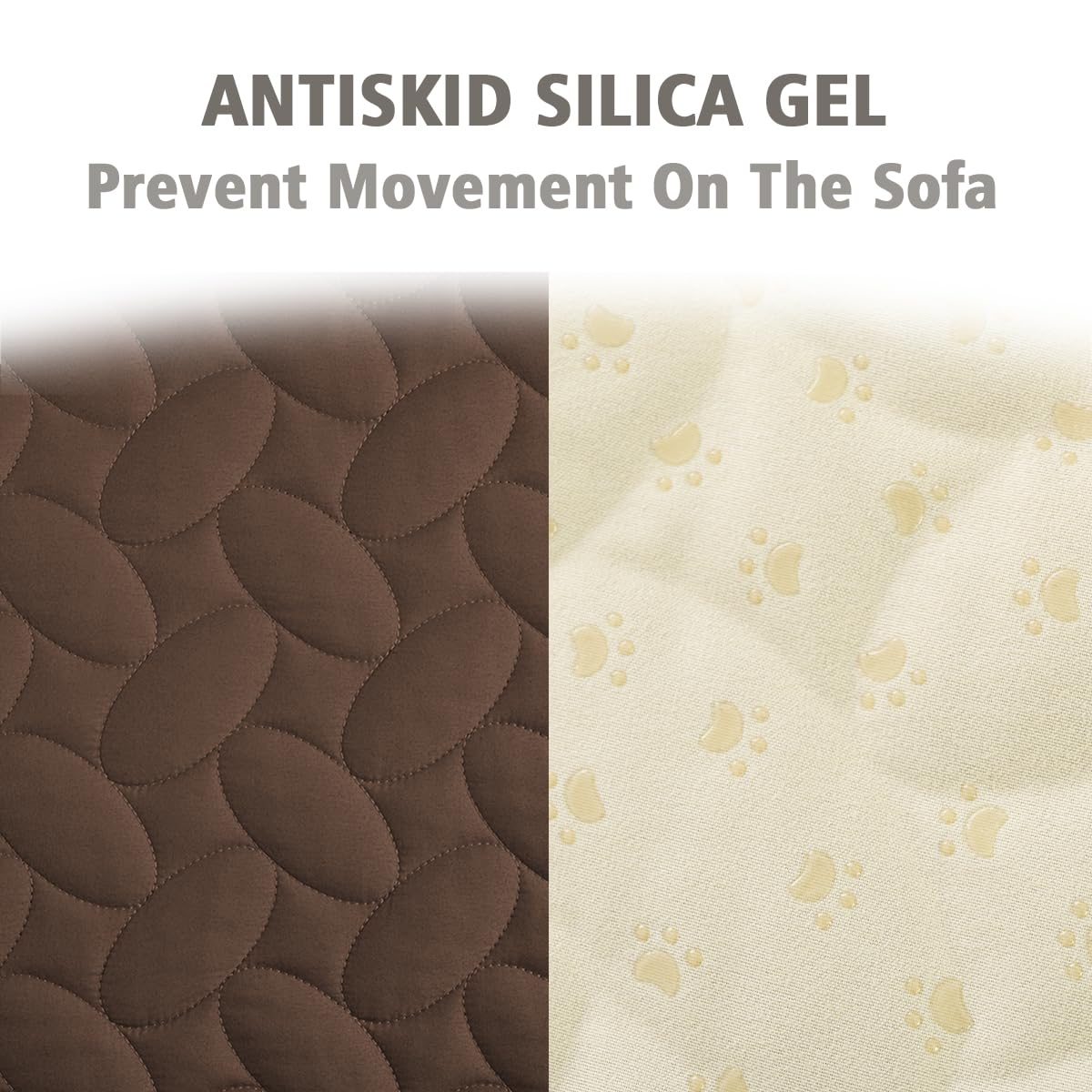 Ameritex Pet Bed Cover Dog Bed Blanket for Sofa and Furniture Waterproof New Pattern Design (30x70 Inch, Chocolate)