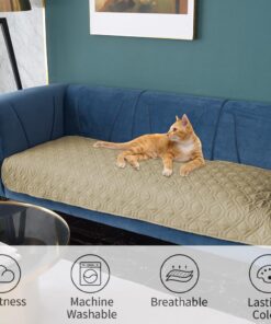 Ameritex Waterproof Dog Bed Cover Pet Blanket for Furniture Bed Couch Sofa Reversible