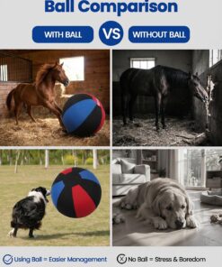 ANC POP Herding Ball for Dogs Horse Ball& Cover 25