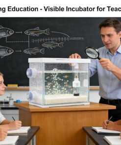 Aquarium Egg Incubator Tumbler - 50mm Fish Hatchery for Cichlids and Mouth-Brooding Species