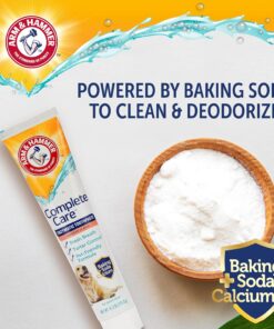 Arm & Hammer Complete Care Enzymatic Dog Toothpaste with Baking Soda and Calcium, Fluoride-Free Chicken Flavor for Plaque, Tartar, and Fresh Breath, 6.2 Oz Value Size