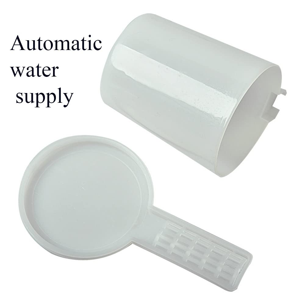 Auto Cricket Feeder & Keeper - Tube & Cup Feeding, Water Bottle & Crystals for Breeding