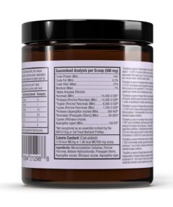 Bark & Whiskers Digestive Enzymes - Supports Healthy Digestion in Dogs & Cats - Enzyme Powder for Meat-Based Diets - 150 Scoops - 2.60 oz.