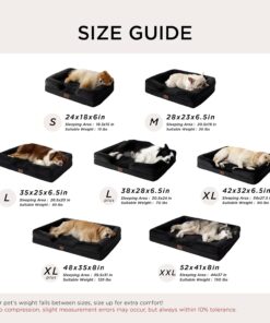 Bedsure Orthopedic Dog Bed for Large Dogs - Big Washable Dog Sofa Beds Large, Supportive Foam Pet Couch Bed with Removable Washable Cover, Waterproof Lining and Nonskid Bottom,...