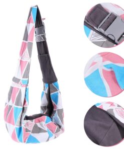 BESPORTBLE Adjustable Reptile Sling Bag for Bearded Dragons - Breathable Pet Carrier with Shoulder Strap for Travel, Hiking, and Outdoor Adventures, 25.59 X 7.87 X 5.90 Inches