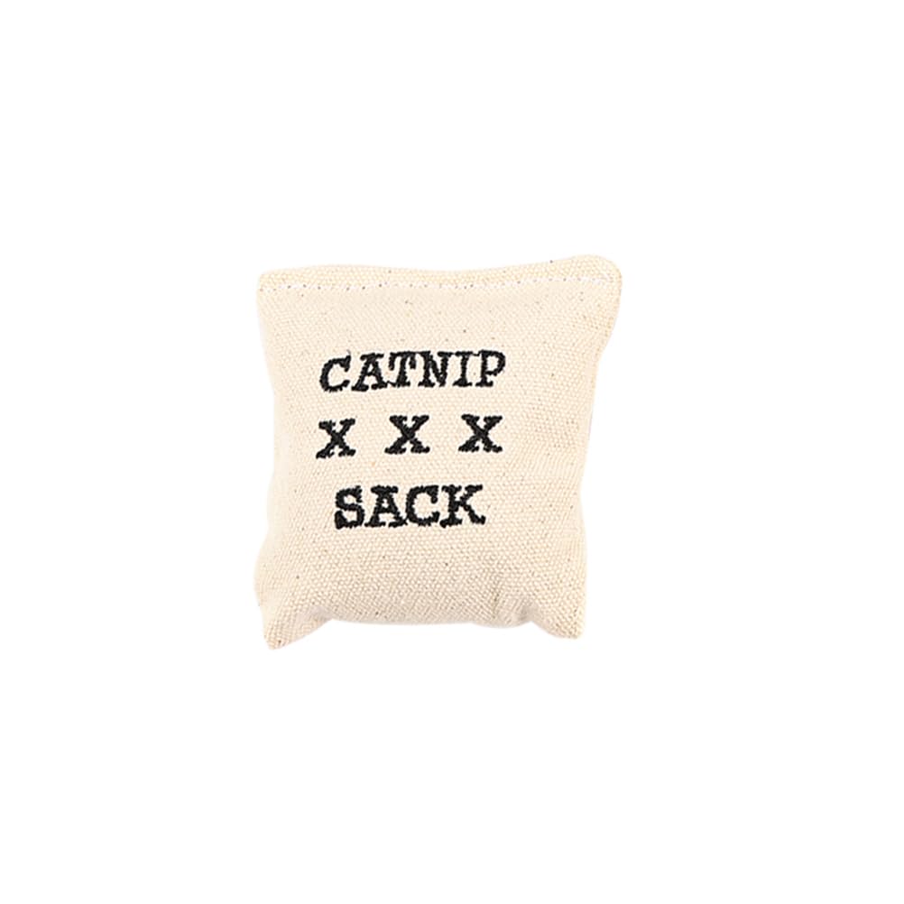 BESPORTBLE Catnip Toys for Indoor Cats 10Pcs Canvas Sachets Filled with Catnip and Cotton Interactive Kitten Toys to Prevent Furniture Damage and Promote Play