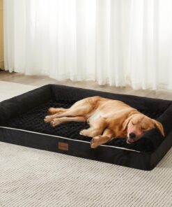 BFPETHOME Dog Beds for Large Dogs, Orthopedic Dog Bed for Medium Large Dogs,Big Waterproof Couch Dog Pet Bed with Removable Washable Cover