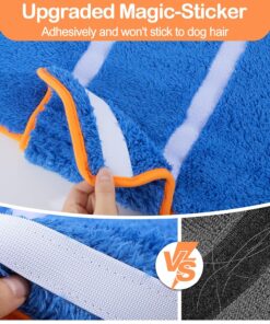 Bienbee Dog Bathrobe, Quick Drying Super Absorbent Pet Robes for Small Medium Large Dogs, Drying Coat for After Bath & Swim, Warm & Cozy Dogs Towels, Dog Puppy Bath Supplies,...