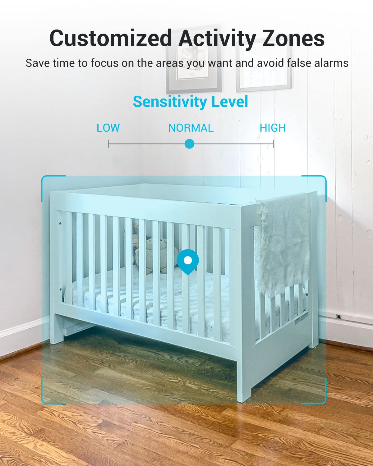 blurams 5G Cameras for Home Security, 2K Pet Camera with Phone App, 360° PTZ Indoor Camera w/Dual-Band WiFi6, Free Human/Motion/Sound Detection, 2-Way Talk, Night Vision,...