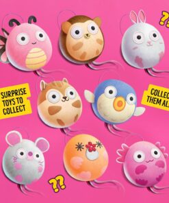 Bonkers Surprise Catnip Flavor Cat Treats, 60g Egg Case with Blind Box Cat Toy (1 of 8 Collectible Toys)