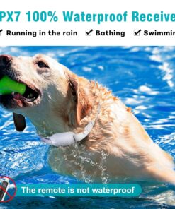 Bousnic Dog Shock Collar for 2 Dogs - (8-120lbs) Waterproof Rechargeable Electric Dog Training Collar with Remote for Small Medium Large Dogs with Beep Vibration Safe Shock...