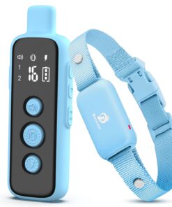 Bousnic Shock Collar for Dogs - Waterproof Rechargeable Dog Electric Training Collar with Remote for Small Medium Large Dogs with Beep, Vibration, Safe Shock Modes (8-120 Lbs)...
