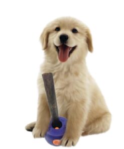 Bully Grip Bully Stick Holder for Dogs, Bully Lok Dog Safety Device, Prevents Choking Small, Medium, Large Dogs, Yak Cheese, Collagen, Dental Chew, Rawhide, Bone, Antler,...