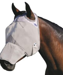 Cashel Crusader Horse Fly Mask with Long Nose