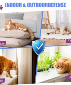 Cat Deterrent Spray - Cat Scratch Deterrent Spray for Furniture Protection, Effective Training Aid with Natural Ingredients - Non-Toxic Formula for Cats and Kittens Light 7.0 fl.oz