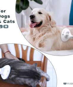 Cat Hair Brush,Cat Brush for Shedding,Soft Silicone Self Cleaning Brushes for Short and Long Haired Cats for Grooming and Shedding
