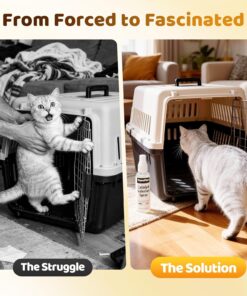 Catnip Spray for Cats with Valerian,Double Plant-Power Loved by 90% of Cats,Extra-Strength Attractant to Refresh Toys & Supercharge Playtime,100% Natural, No-Stain Mist-2oz