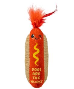 Catstages Peelin' Good Banana Kicker Dental Catnip Toy, Yellow