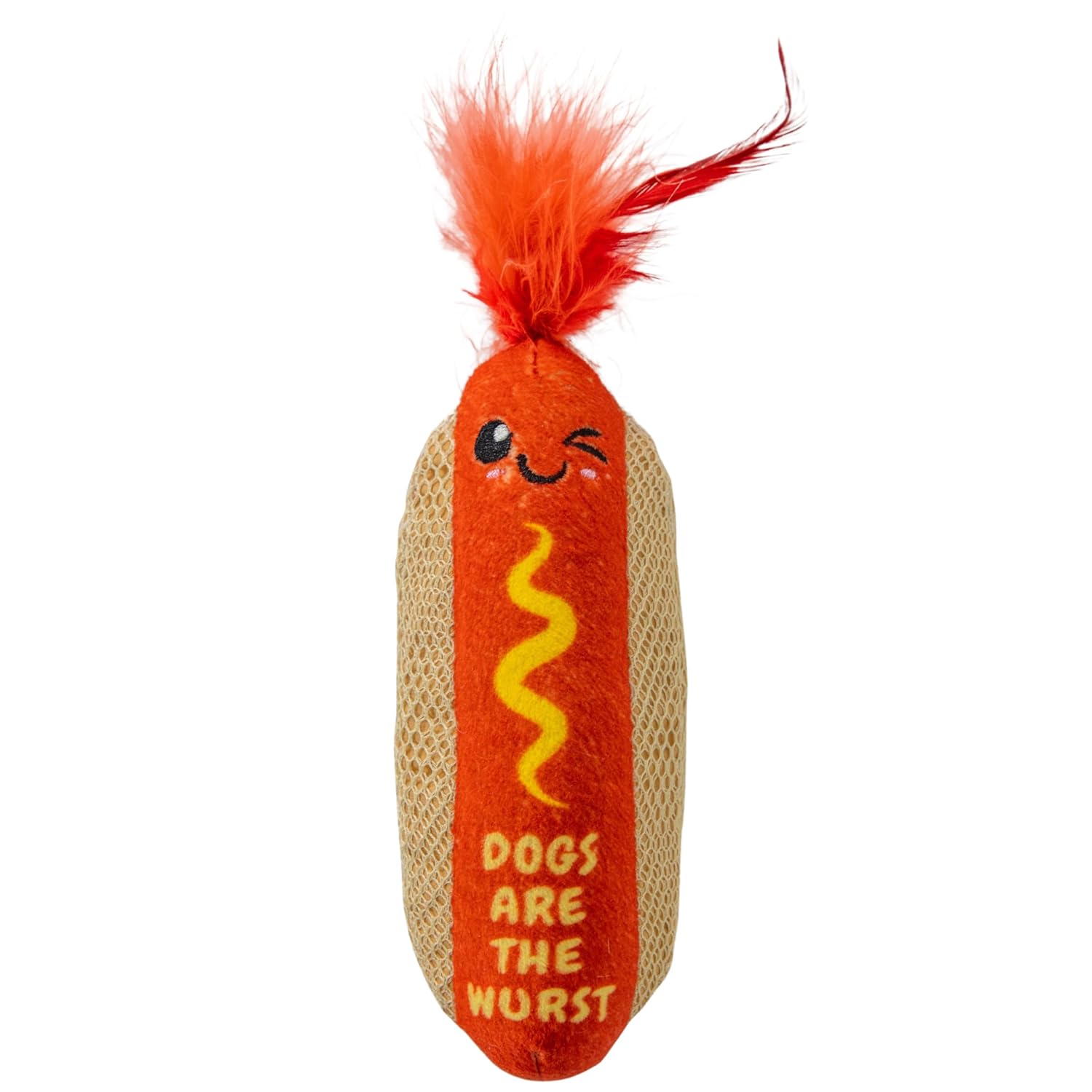Catstages Peelin' Good Banana Kicker Dental Catnip Toy, Yellow