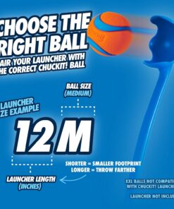 Chuckit! Dog Ball Launcher 12M Sport with 12