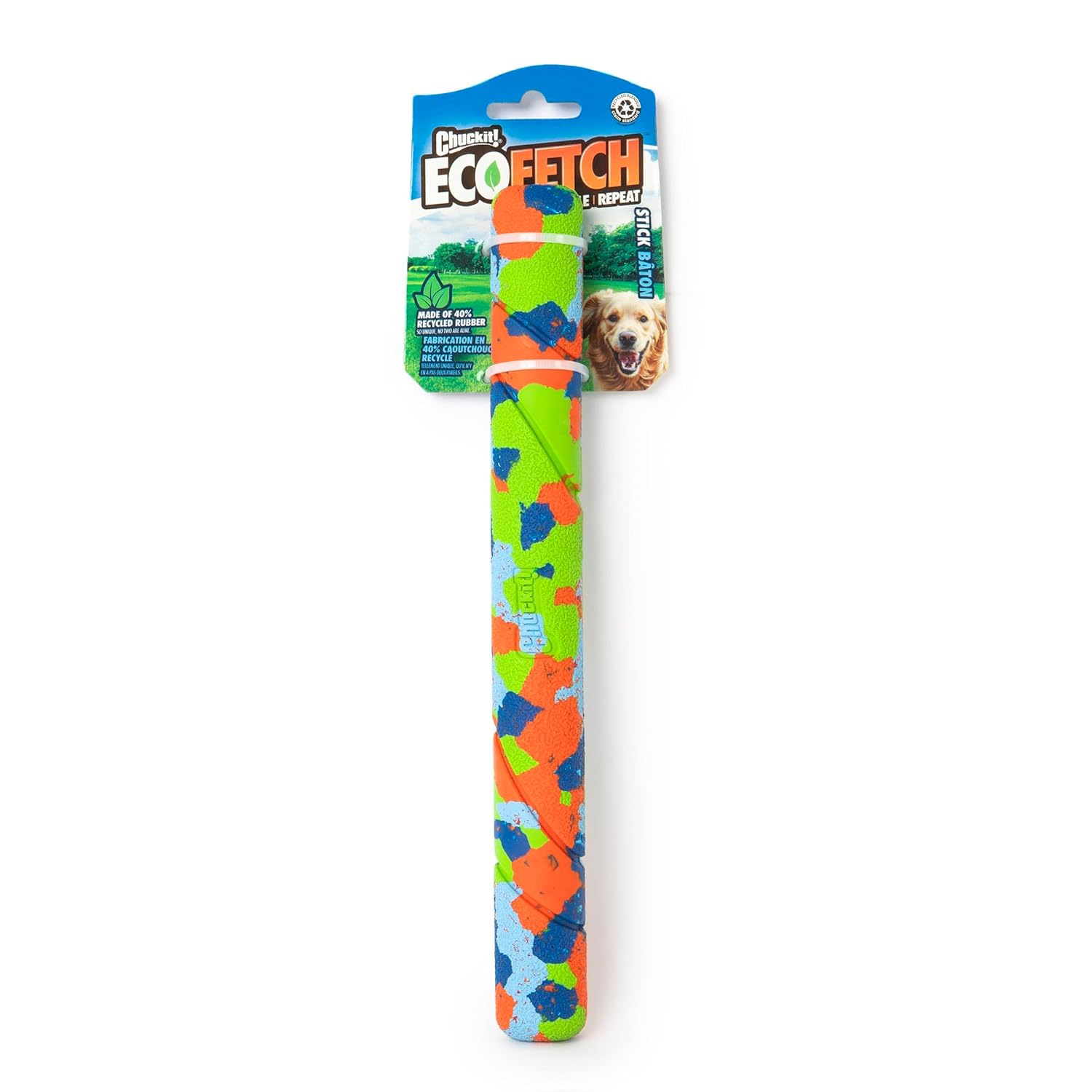 Chuckit! Interactive Dog Toy Ultra Fetch Stick - 12 Inch Outdoor Dog Toy for All Breed Sizes