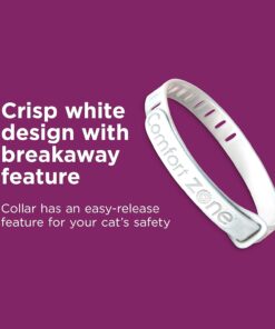 Comfort Zone Cat Calming Collar Value Pack: 4 30-Day Calming Collars for 120 Days of Calm; Cat Pheromones Help Anxiety, Reduce Stress, Urine Marking, Scratching; Indoor or...