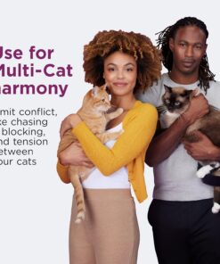 COMFORT ZONE Multi Cat Calming Diffuser Refill, 6 Pack – Cat Calming Pheromone Refills Help Reduce Anxiety, Stress, Scratching, Urine Marking, Multi-Cat Aggression, (30-Day...