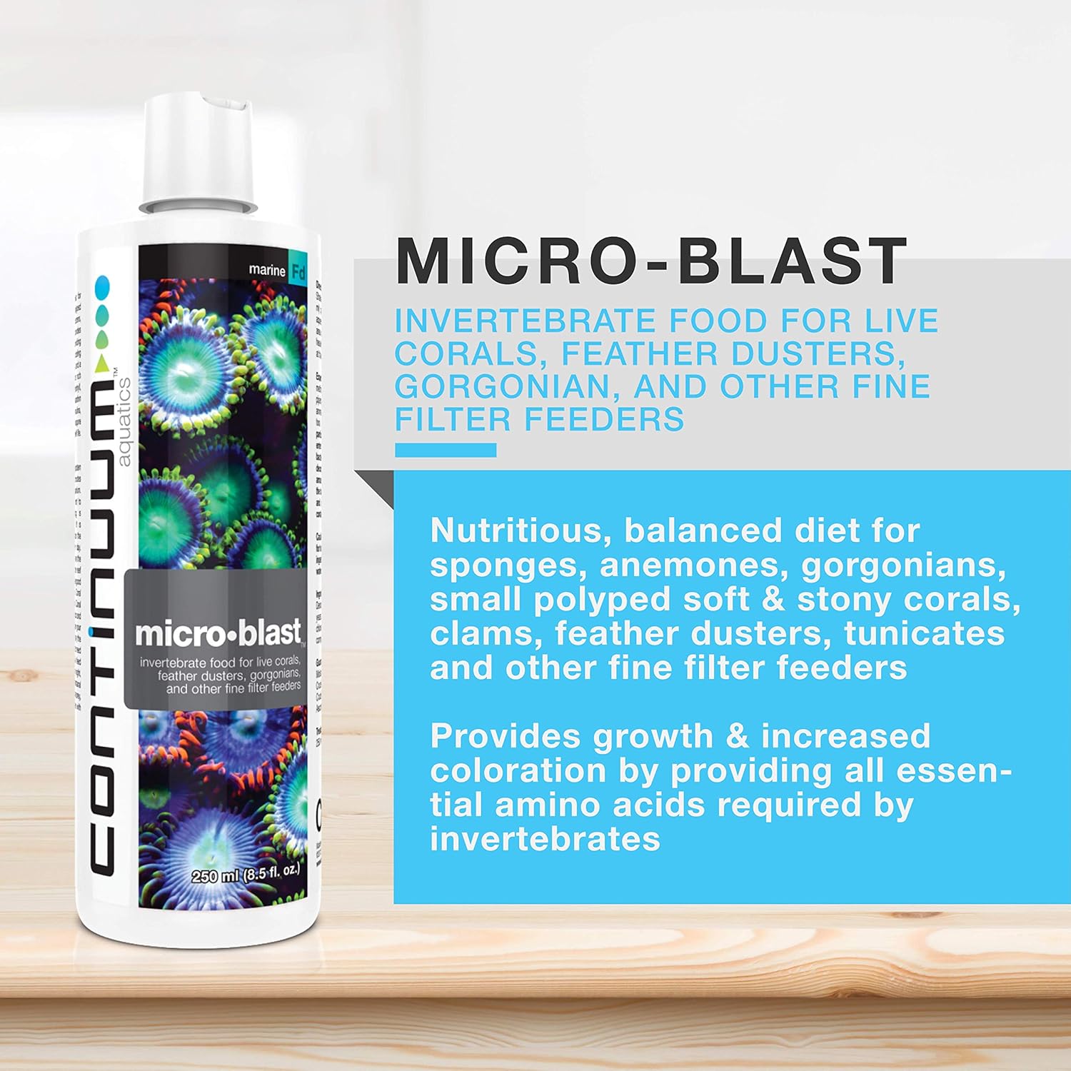 Continuum Aquatics ACO30671 Micro Blast for Aquarium, 8.5-Ounce