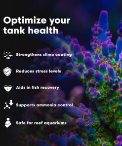 Continuum Aquatics Stress Defense M for Marine Aquariums – Supports Fish Health – Reduces Ammonia Stress – Enhances Slime Coating – Ideal for Transport & Recovery 500 ml
