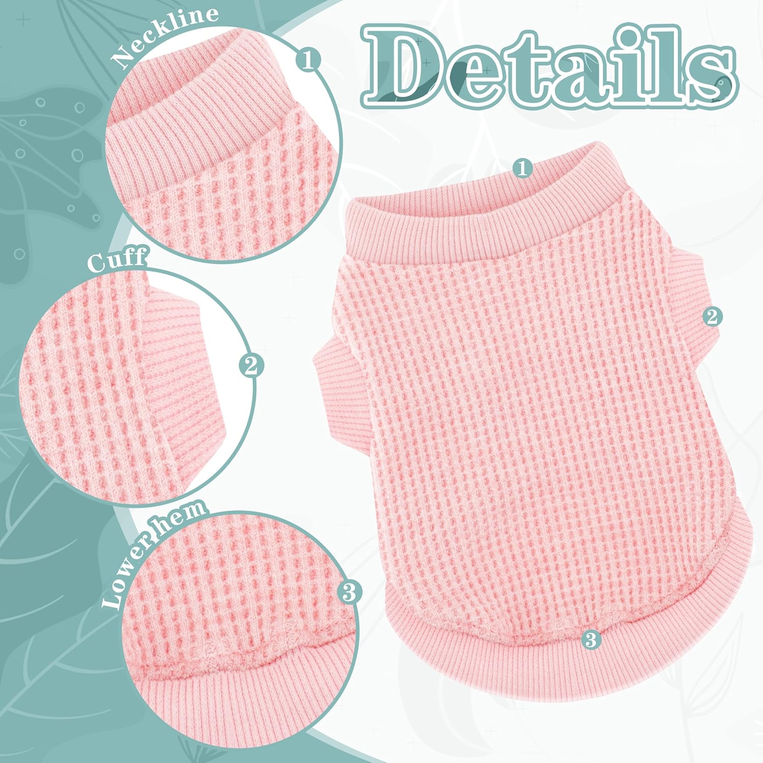 Cozy and Functional Dog Shirts for Small Puppies: Stretchable Ginger Attire with Easy-On Design, Ideal for Chihuahuas and Yorkies - Enhance Comfort and Playfulness on Chill Days...