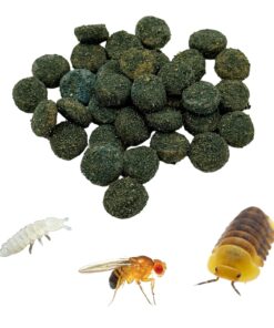 CTWPets Clean Up Crew Bites – Bioactive Terrarium Food for Isopods, Springtails, Millipedes & Fruit Flies | Microfauna Booster for Bioactive Enclosures - 2.5oz